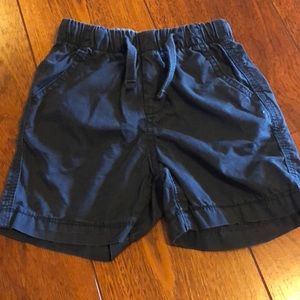 Navy blue cargo shorts